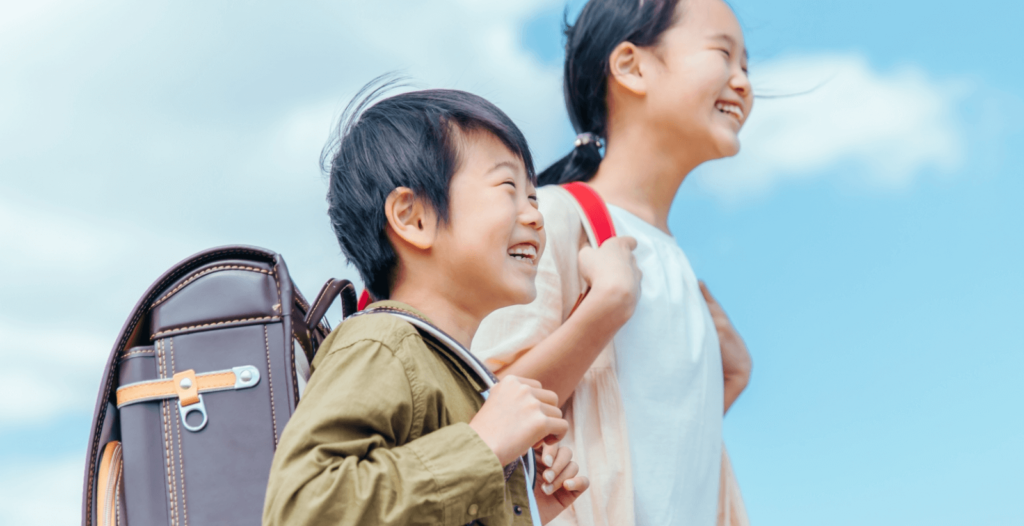 笑顔の子どもたち
